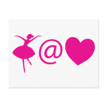 Dancer At Heart Post Card