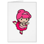 Dancer Girl Card