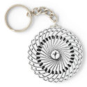 Dancer in the eye Dancing Keychain
