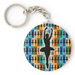 Dancer keychains