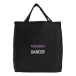 DANCER, MODERN embroidered bags