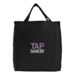 DANCER, TAP embroidered bags