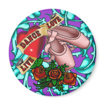 Dancer Tattoo Magnet