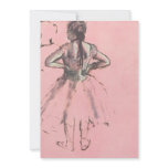 Dancer Viewed from the Back by Edgar Degas invitations
