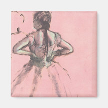 Dancer Viewed from the Back by Edgar Degas Refrigerator Magnets