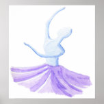 DANCER WATERCOLOR print