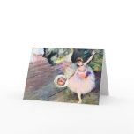 Dancer with a Bouquet of Flowers by Edgar Degas cards