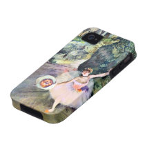 Dancer with a Bouquet of Flowers by Edgar Degas iPhone 4 Case