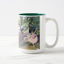 Dancer with a Bouquet of Flowers by Edgar Degas Mug