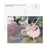 Dancer with a Bouquet of Flowers by Edgar Degas Postcard