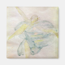 Dancer with Veils Refrigerator Magnets