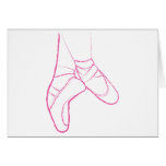 DancerPink-3 Greeting Cards