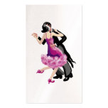 Dancers, dance class business cards