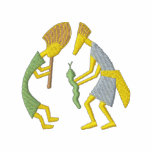 Dancers embroidered shirts
