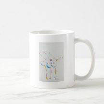 dancers gesture coffee mug