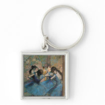 Dancers in blue, 1890 key chains