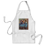 Dancers in Blue aprons