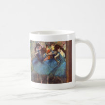 Dancers in Blue Coffee Mug