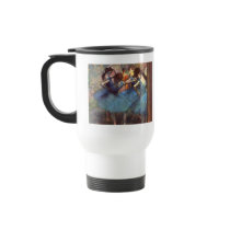 Dancers in Blue Mugs