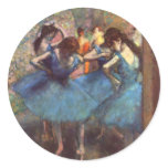 Dancers in Blue stickers