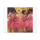 Dancers in Pink postcards