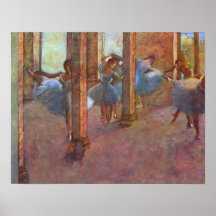 Dancers in the Foyer by Edgar Degas Posters