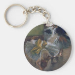 Dancers in the Rehearsal Room - Edgar Degasa Keychains
