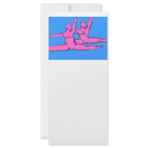 Dancers Jete Duo Custom Rack Cards