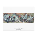Dancers On Her Shoes Bound By Edgar Degas postcards