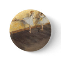 Dancers Practicing at the Barre by Edgar Degas Pin
