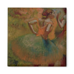 Dancers Wearing Green Skirts, c.1895 magnets