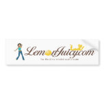 Dancin' Queens Love Lemons Bumper Stickers