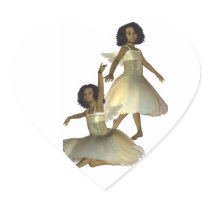 Dancing Angels  Stickers