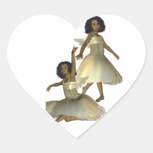 Dancing Angels  Stickers