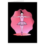Dancing Ballerina Card