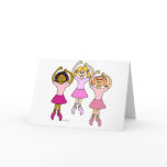 Dancing Ballerinas Greeting Cards