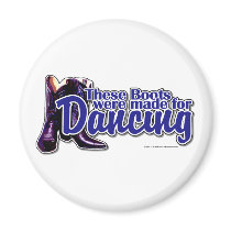 Dancing Boots Refrigerator Magnets