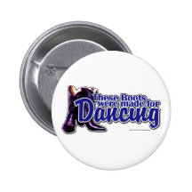 Dancing Boots Pin