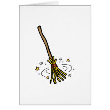 Dancing Broom Cards