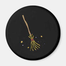 Dancing Broom Magnet