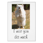 Dancing Cassie wov card
