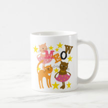 Dancing Cats Coffee Mug