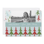 dancing christmas tree holiday photo greeting card invitations