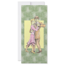 Dancing Couple Rack Card Design