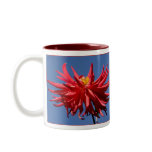 Dancing Dahlias mugs