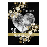 Dancing Daisies 50th Anniversary Personalized Announcement