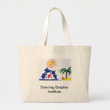 Dancing Dolphin Institute Canvas Bags