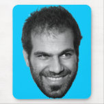 Dancing Dror Happy Face! mousepads