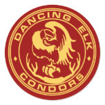 dancing elk condors stickers