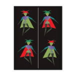 Dancing elves bookmark